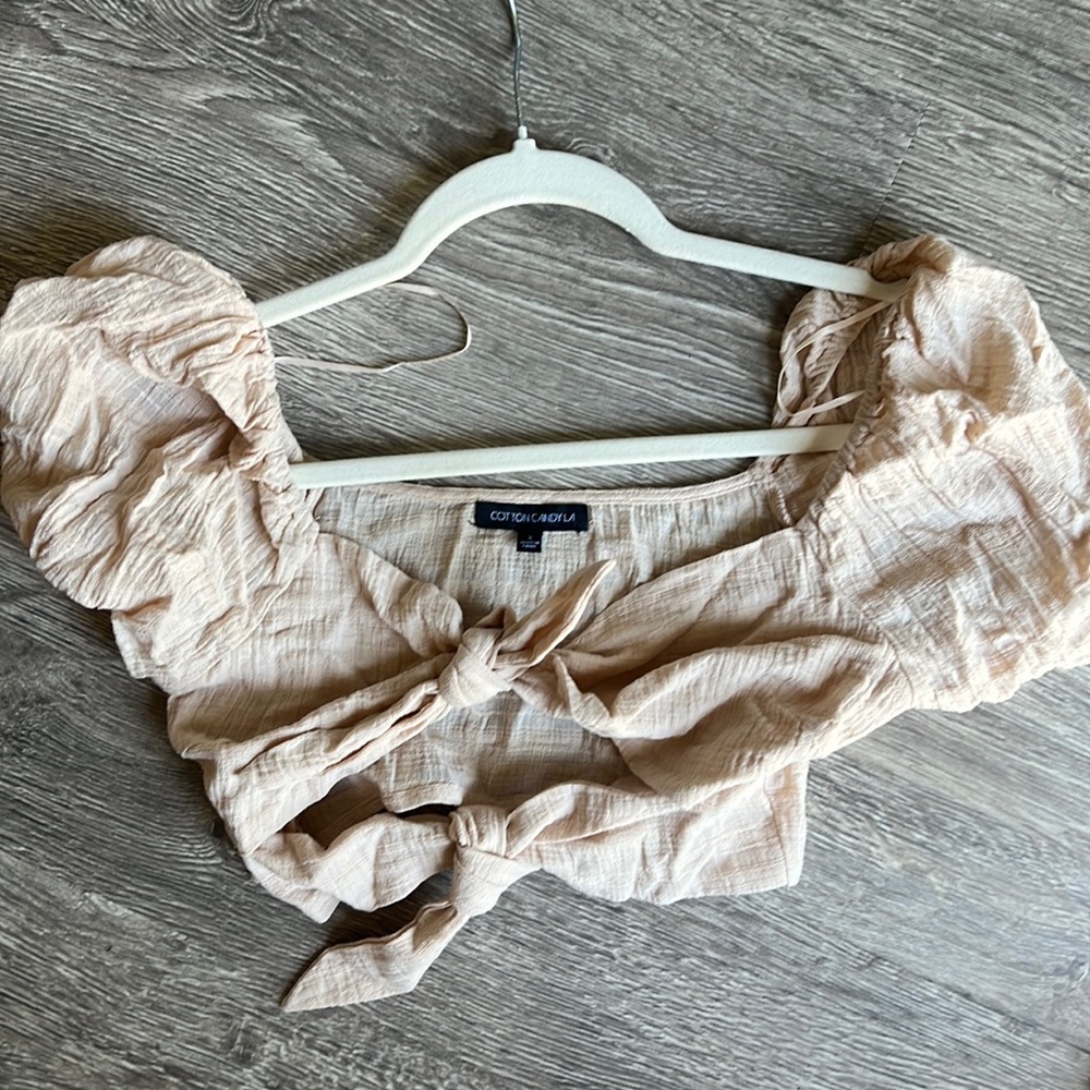 Cotton Candy LA Crop Top